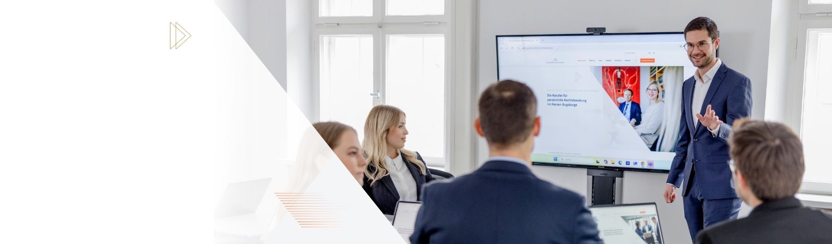 Headerbild Website Netzwerk Mobil